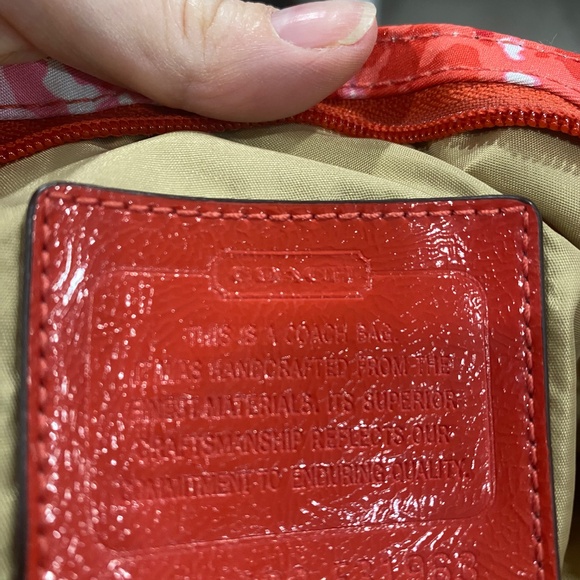 Coach Getaway Signature Nylon Crossbody Pink Multi - Picture 3 of 10